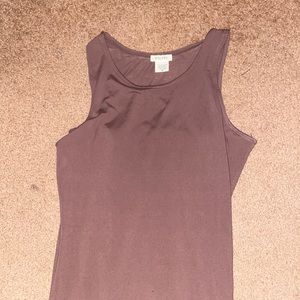 Nude purple body icon dress